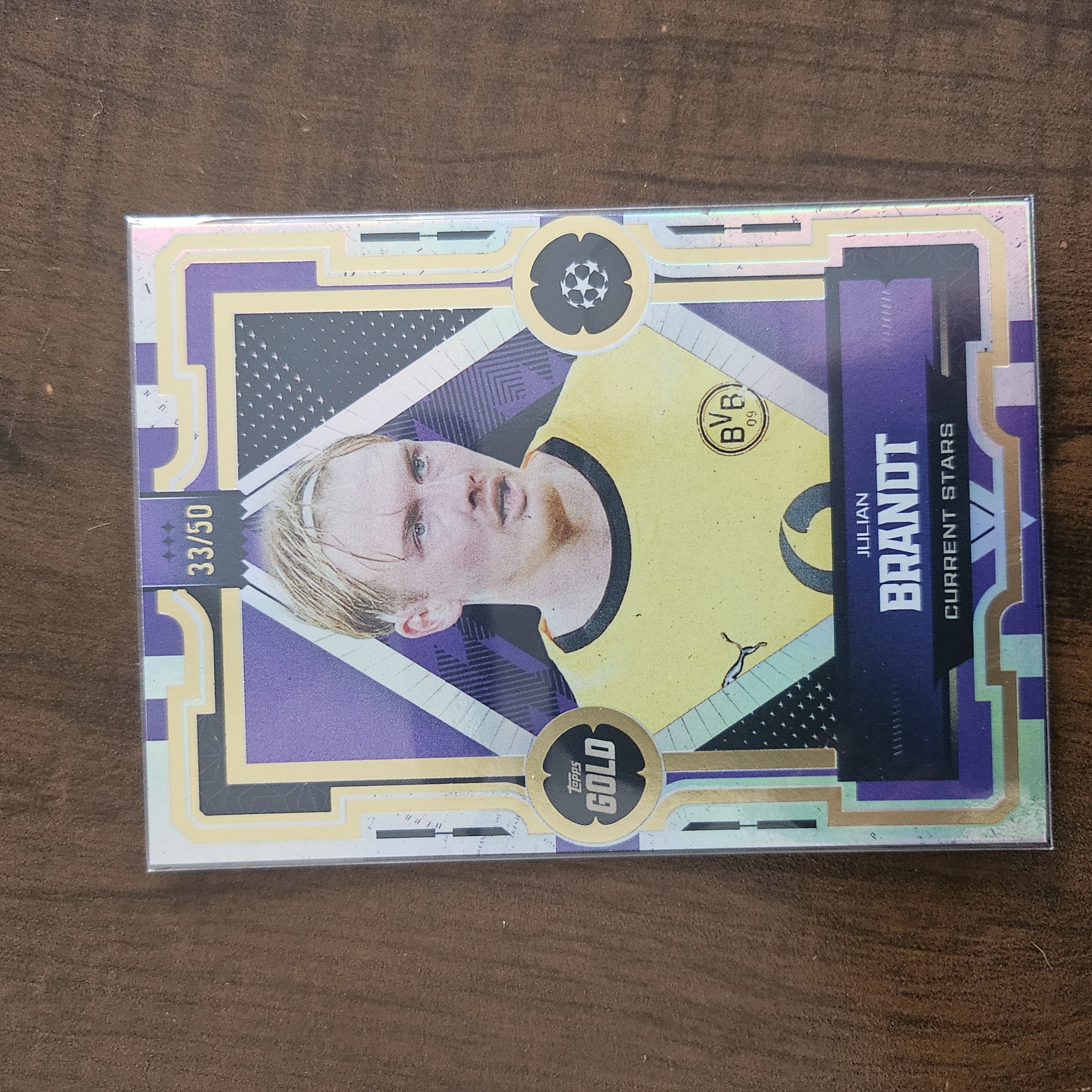 Julian Brandt – Current Stars Purple 33/50 — imagem 1
