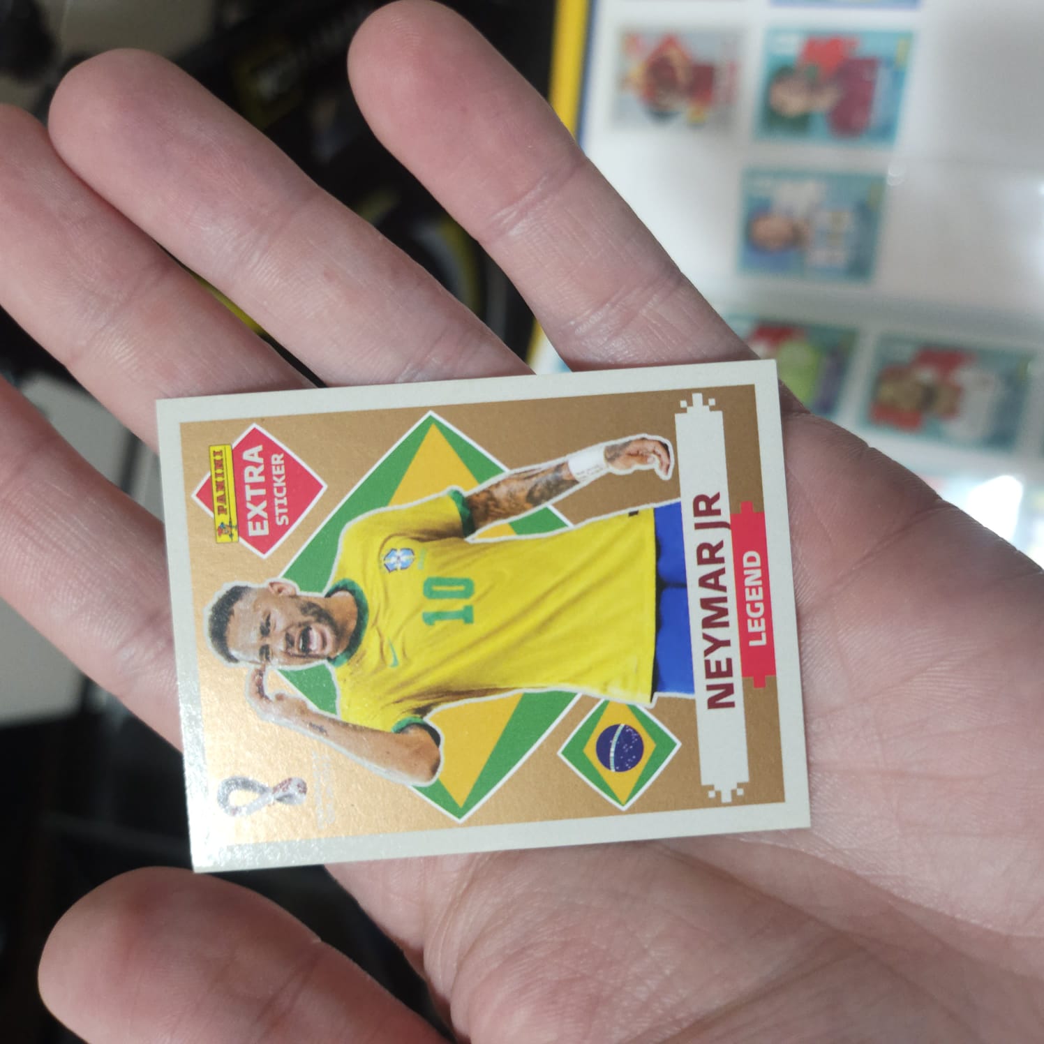 Neymar Jr Legend Extra Sticker