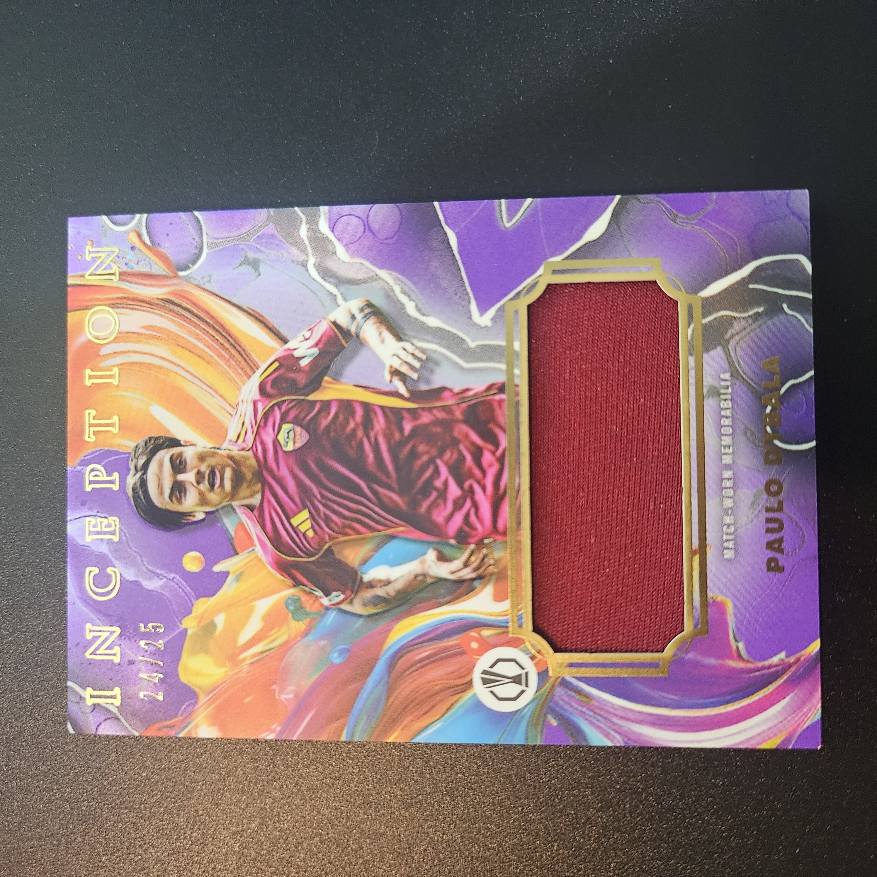 Paulo Dybala Inception Patch Purple Foil /25 #IP-PD