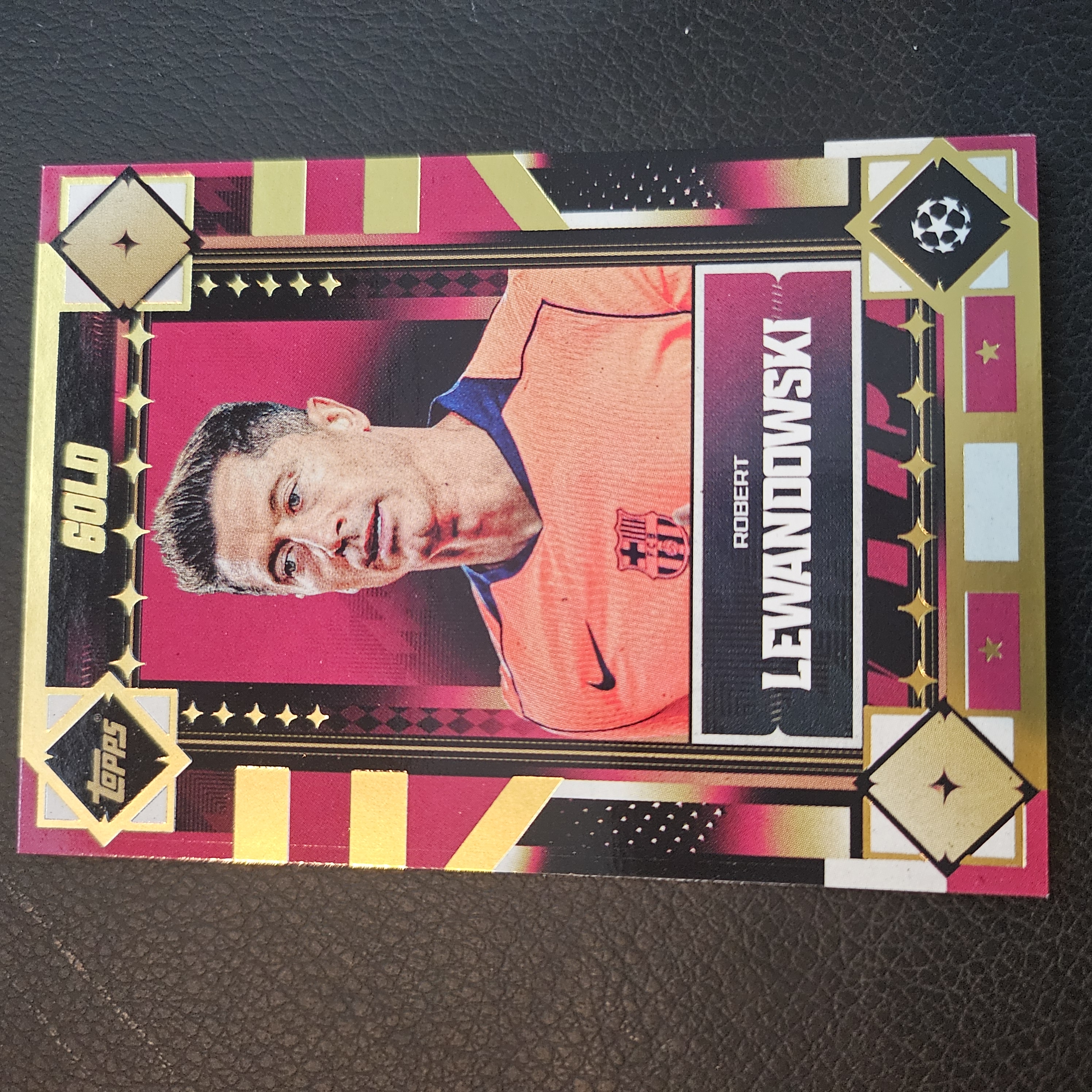 Robert Lewandowski Topps Gold