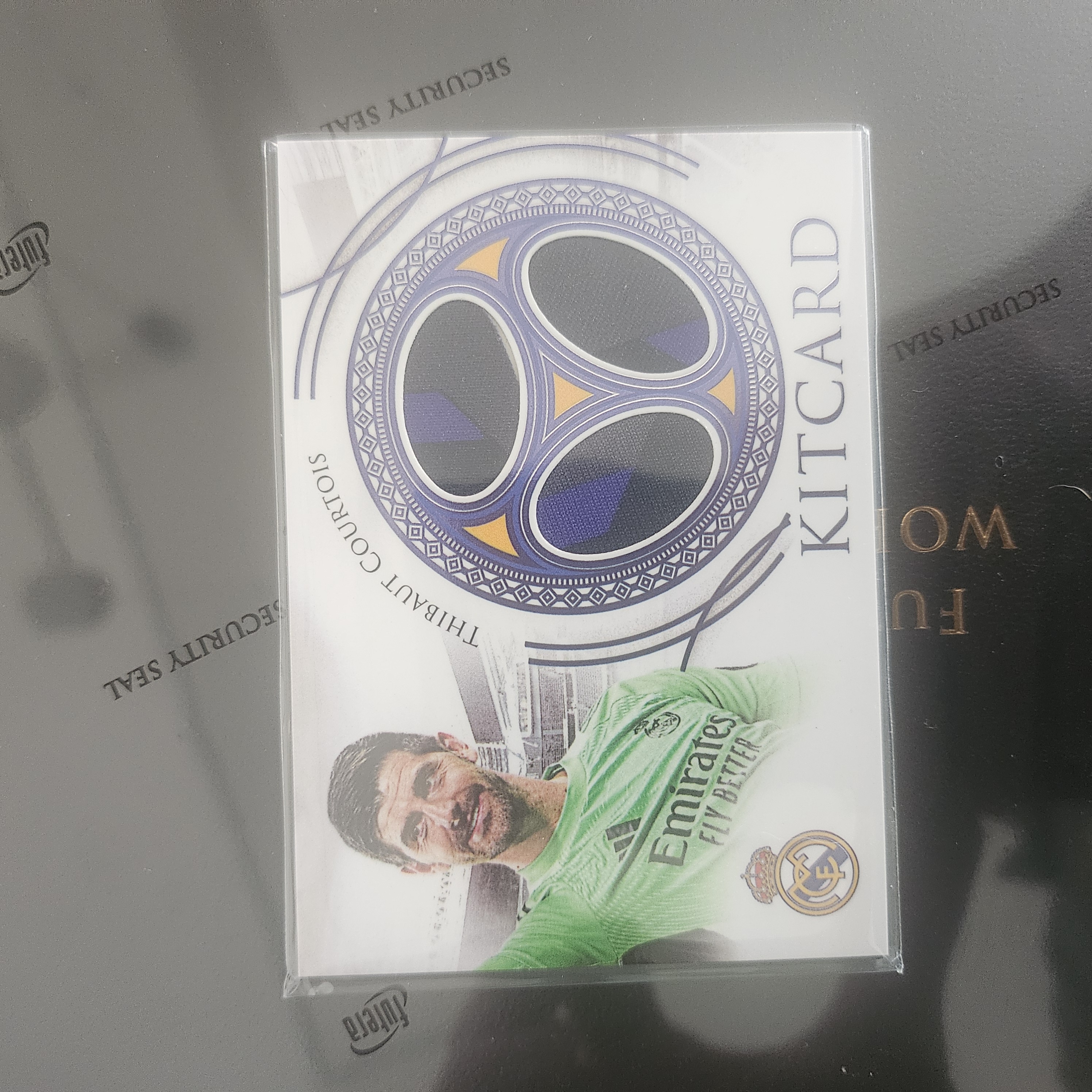 Thibaut Courtois Futera Kitcard Memorabilia RMKC04 04/06