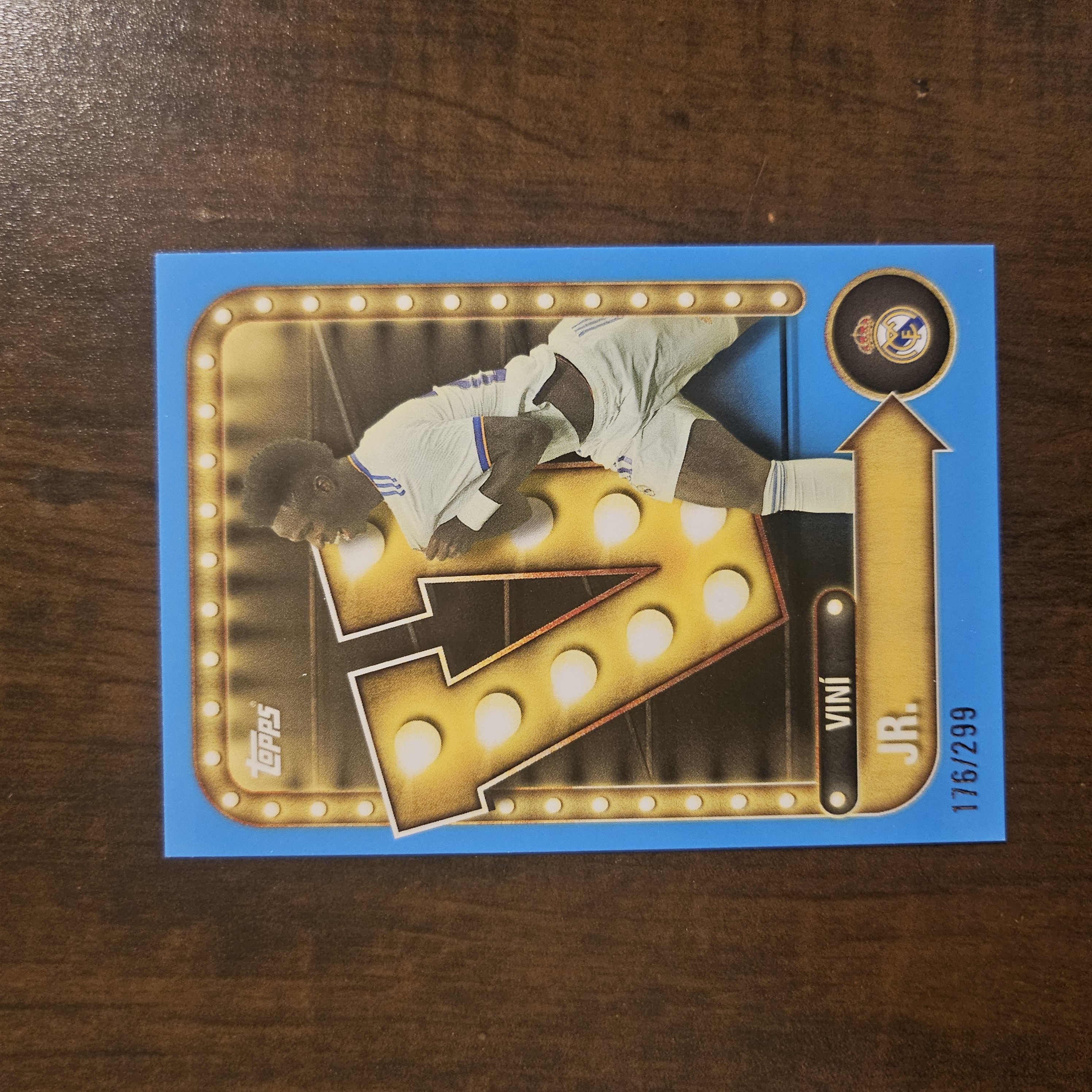 Vini Jr. #27 Topps 2025 serial 176/299