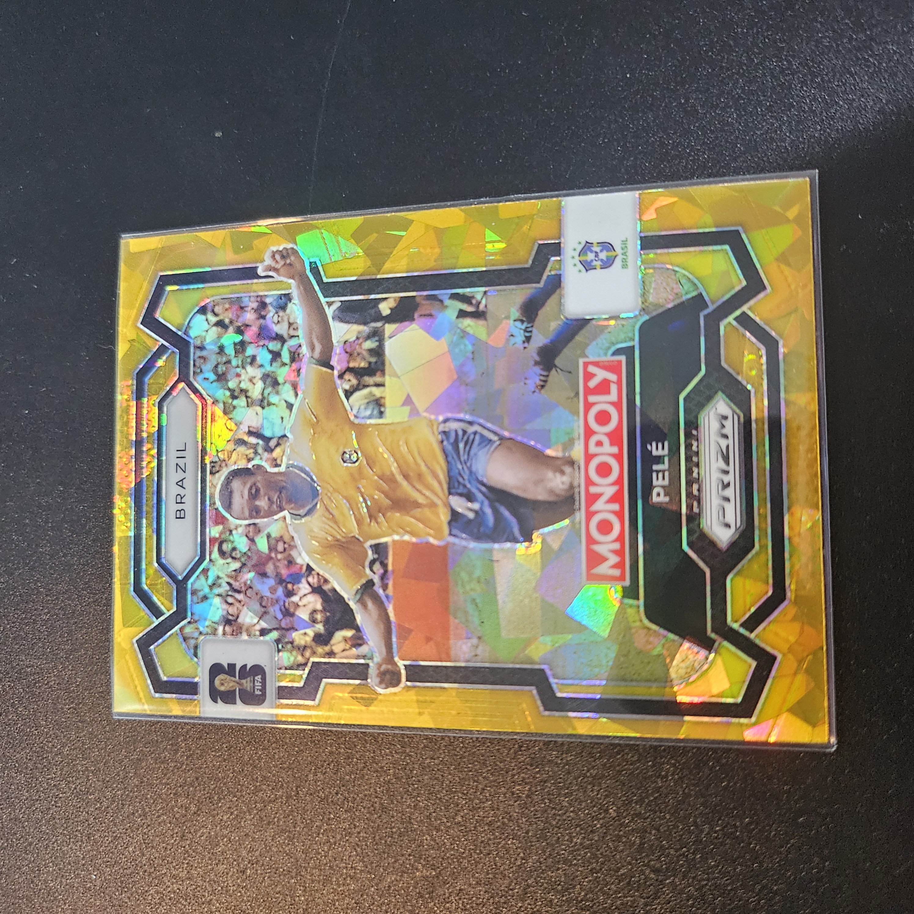 Pelé Panini Monopoly Prizm FIFA World Cup 26 - Gold Prizm #16